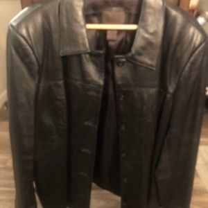 Woman’s size 20 leather Jacket